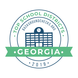 bc top school districts, 2019 - georgia - badge bc top school districts, 2019 - georgia - badge