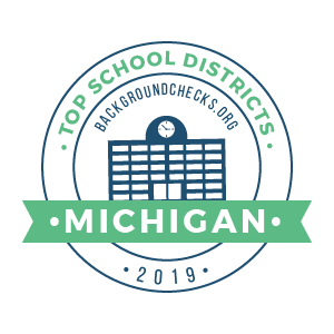bc top school districts, 2019 - michigan - badge bc top school districts, 2019 - michigan - badge