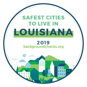 badge - safest_cities_louisiana_2019